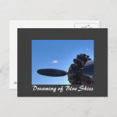 Dreaming van het Blue Skies-Briefkaart Briefkaart (Voorkant / Achterkant)
