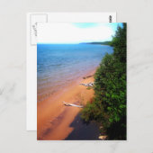 Dreaming van het Michiganmeer Briefkaart (Voorkant / Achterkant)