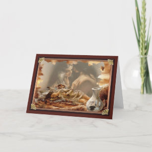 Dreaming van je Wenskaart Native American Kaart