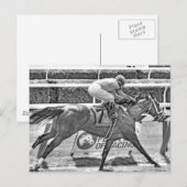 Dreaming van Julia- 2-jarige filly Champion Briefkaart (Voorkant / Achterkant)