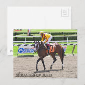 Dreaming van Julia Briefkaart (Voorkant / Achterkant)