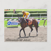 Dreaming van Julia Briefkaart (Voorkant)