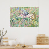 Dreaming van mijn Valentijn Fairy Poster (Keuken)