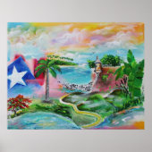 Dreaming van Puerto Rico 010823 Poster (Voorkant)