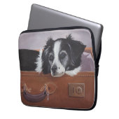 Dreaming van reizen laptop sleeve (Voorkant Links)