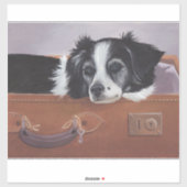 Dreaming van reizen sticker (Vel)