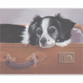 Dreaming van reizen sticker (Voorkant)