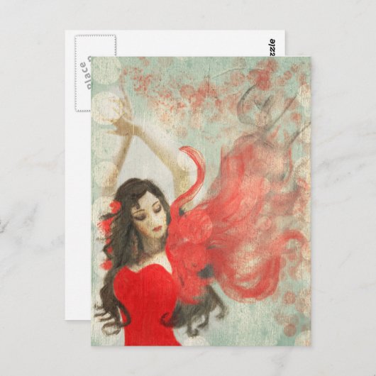 Dreaming van Spanje Briefkaart (Voorkant / Achterkant)