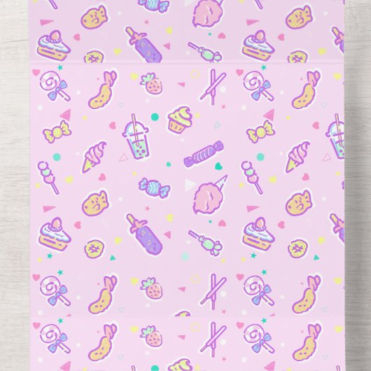 Dreaming van Summer Snacks All In One Uitnodiging (Binnenkant midden)