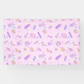 Dreaming van Summer Snacks Spandoek (Horizontaal)