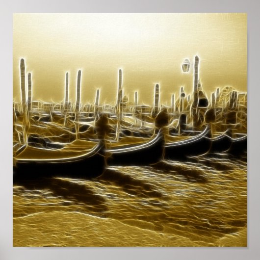 Dreaming van Venetië, Italië Poster (Voorkant)