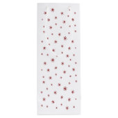 Dreaming van White Kerstmis Funny Wine Cat Wijn Cadeautas (Achterkant)