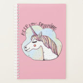 Dreaming Whimsical Unicorn Planner (Voorkant)