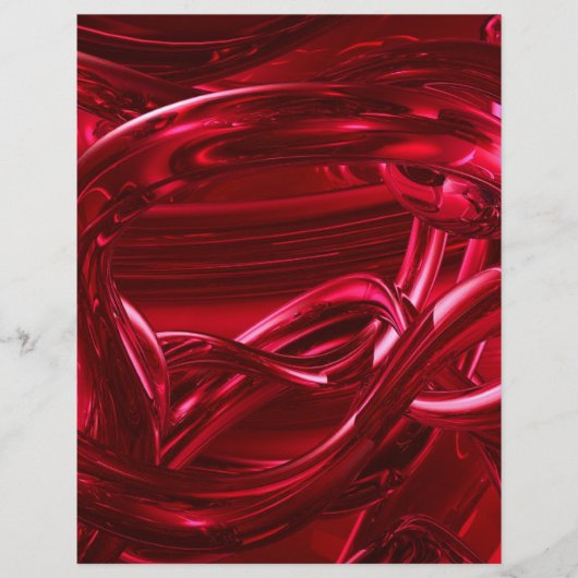 DREAMLAND RED ABSTRACT WALLPAPER ACHTERGRONDEN RAN FLYER (Voorkant)