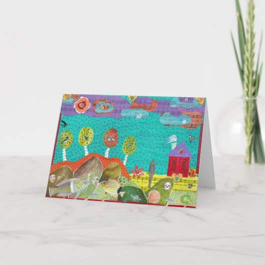 Dreamland-Wenskaart Feestdagen Kaart (Voorkant)