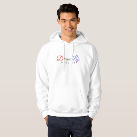 DreamLife Destiny Classic White Hoodie (Voorkant volledig)