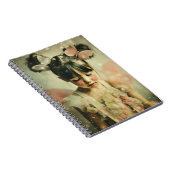 Dreamlike Children Portrait | Butterfly Whisper Notitieboek (Rechterzijde)