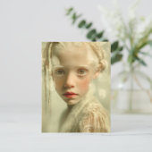 Dreamlike Children Portrait  Whispered Light Child Briefkaart (Staand voorkant)