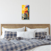  dreamlike cityscape artwork wall frame canvas afdruk (Insitu (Slaapkamer))
