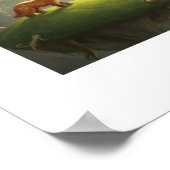 Dreamlike forest scene poster (Hoek)