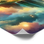 Dreamlike Sky Islands – Back to School Poster (Hoek)