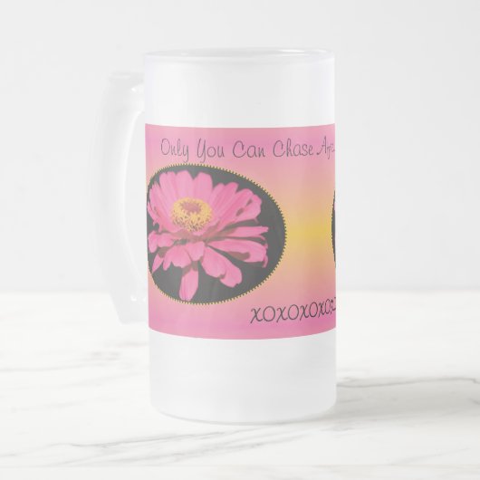 Dreams achtervolgen matglas bierpul (Voorkant links)