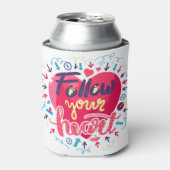 Dreams als true, Inspirational quotes Blikjeskoeler (Blikje Voorkant)