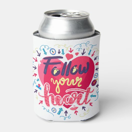 Dreams als true, Inspirational quotes Blikjeskoeler (Blikje Voorkant)