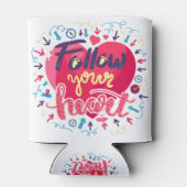 Dreams als true, Inspirational quotes Blikjeskoeler (Achterkant)