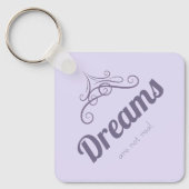 Dreams are not real sleutelhanger (Voorkant)