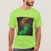 "Dreams Await Realization" T-shirt lazary design (Voorkant)