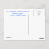 Dreams Awake Briefkaart (Achterkant)