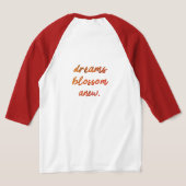 Dreams Blossom Een Nieuw T-Shirt (Laag Achter)