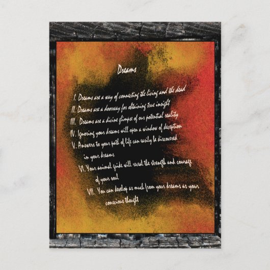 Dreams Briefkaart (Voorkant)
