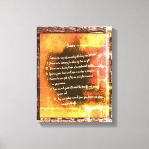 Dreams Canvas Afdruk