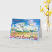 Dreams Come True beroemd gemaakt door Artistic Bir Kaart (Gele Bloem)