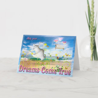 Dreams Come True beroemd gemaakt door Artistic Bir Kaart