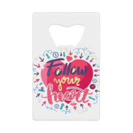 Dreams come true, Inspirational quotes Creditkaart Flessenopener