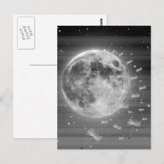 Dreams die Briefkaart vliegen (Voorkant / Achterkant)