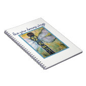Dreams Dragonfly Art notebook Notitieboek (Rechterzijde)