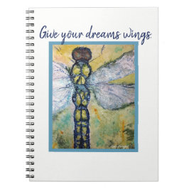 Dreams Dragonfly Art notebook Notitieboek