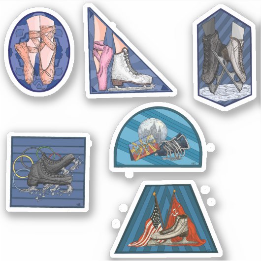 Dream's Edge Vinyl Sticker Collectie (Voorkant)