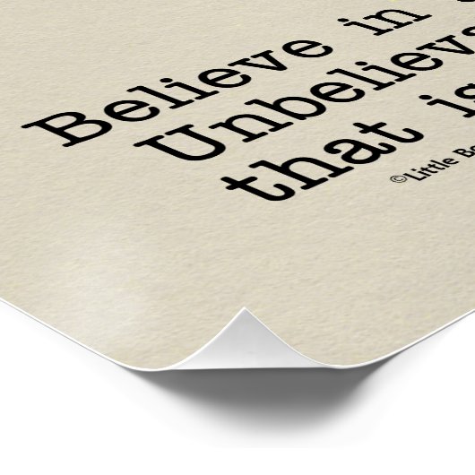 Dreams houden je vast perfect poster (Hoek)