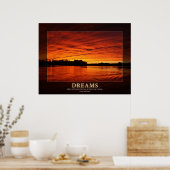 Dreams - Ideeën in Motivatie Poster (Keuken)