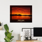Dreams - Ideeën in Motivatie Poster (Thuiskantoor)