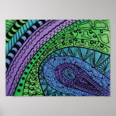 Dreams in Blue Poster (Voorkant)