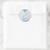 Dreams in D'Skies Ronde Sticker (Tas)