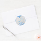 Dreams in D'Skies Ronde Sticker (Envelop)