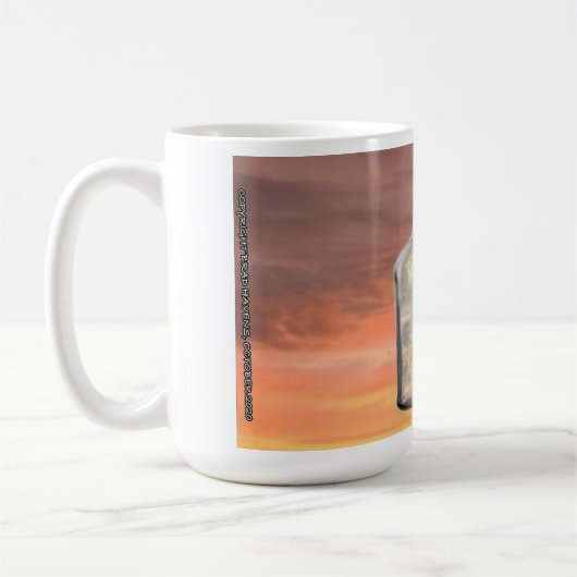 Dreams in een fles koffiemok (Links)