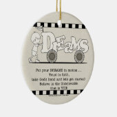 Dreams in Motion Keramisch Ornament (Rechts)